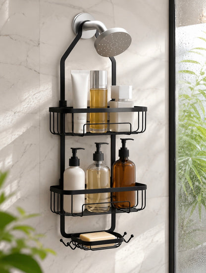 Bathroom storage shower caddy.