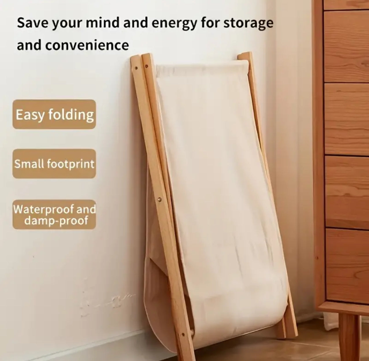 Foldable laundry hamper with cover lid