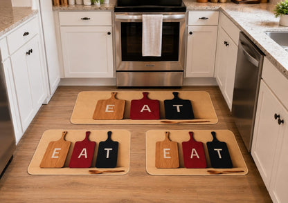 Three Pieces kitchen mat