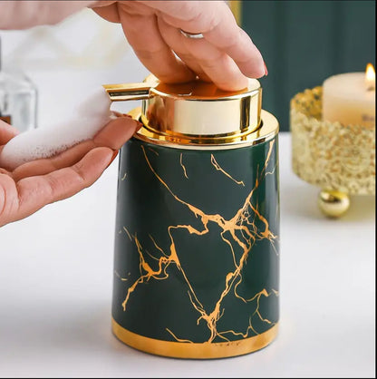 Marble soap pump / dispenser