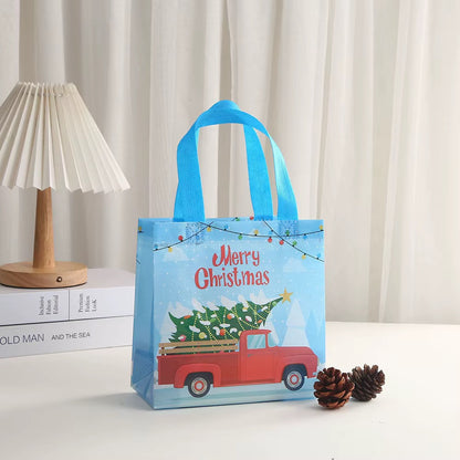 Christmas Kraft Paper Gift Bags