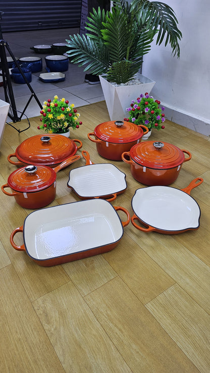 Enamel Cast iron cooking pots