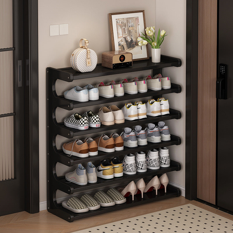 6 Layer Bamboo shoe rack