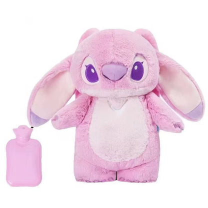 Disney Lilo & Stitch stuffed hot water bottle for pain relief - 500ml