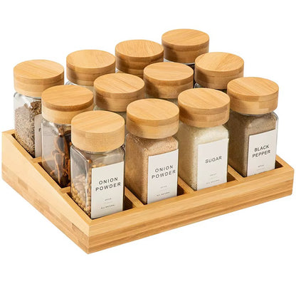 12 pcs spice jar set