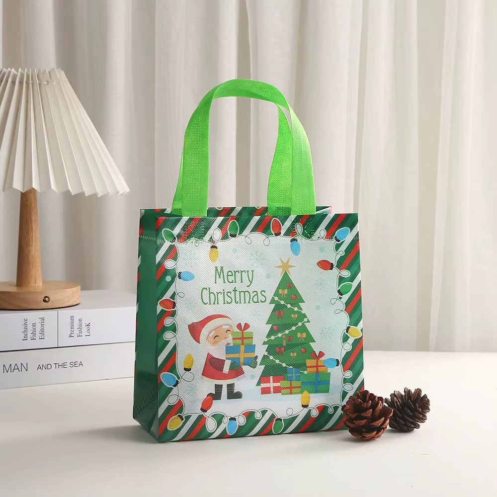 Christmas Kraft Paper Gift Bags