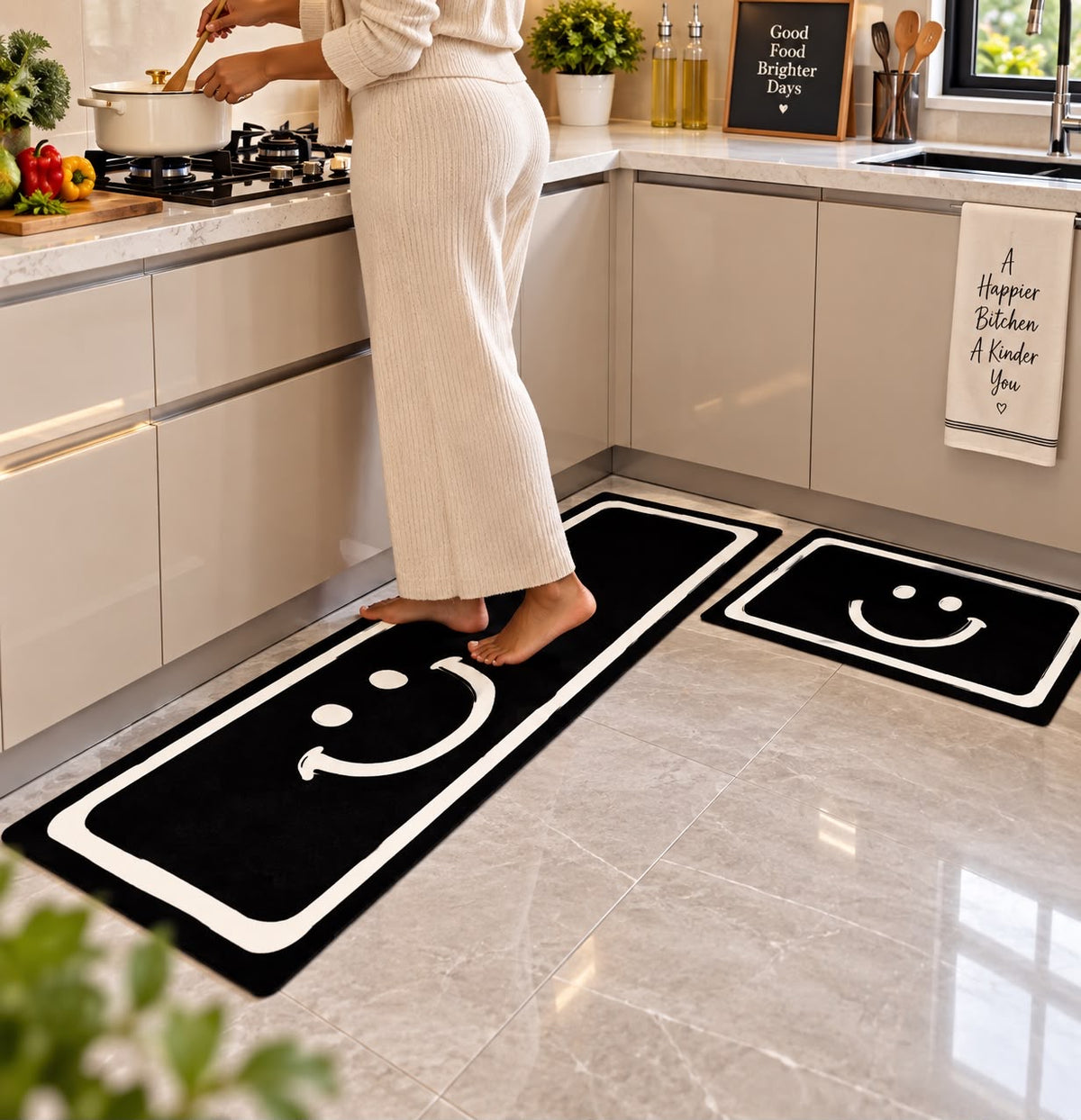 PREMIUM Rubber bottom Kitchen mats
