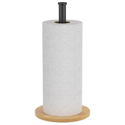 High Quality Modern Wooden Paper Towel Holder Table Top Non-slip Base Easy To Install and Durable