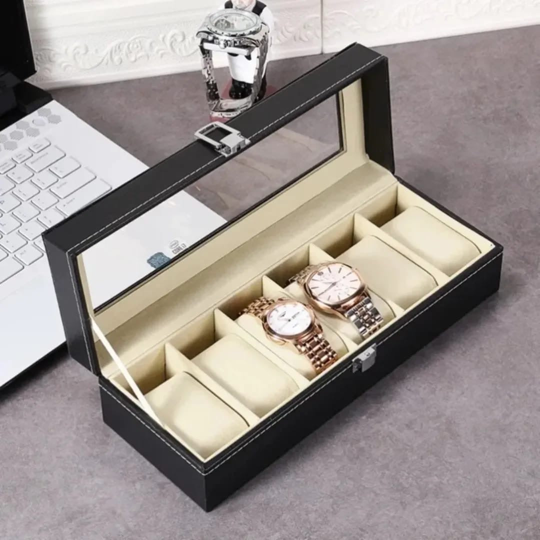 6 slots watch organizers