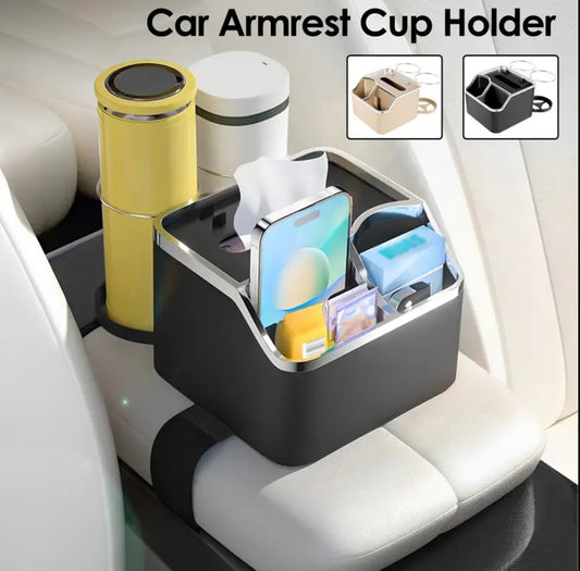 Car Armrest Cup Holder