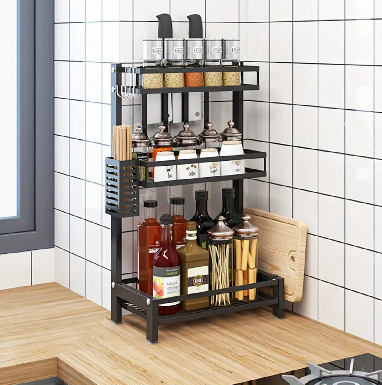 Mettalic Spice rack