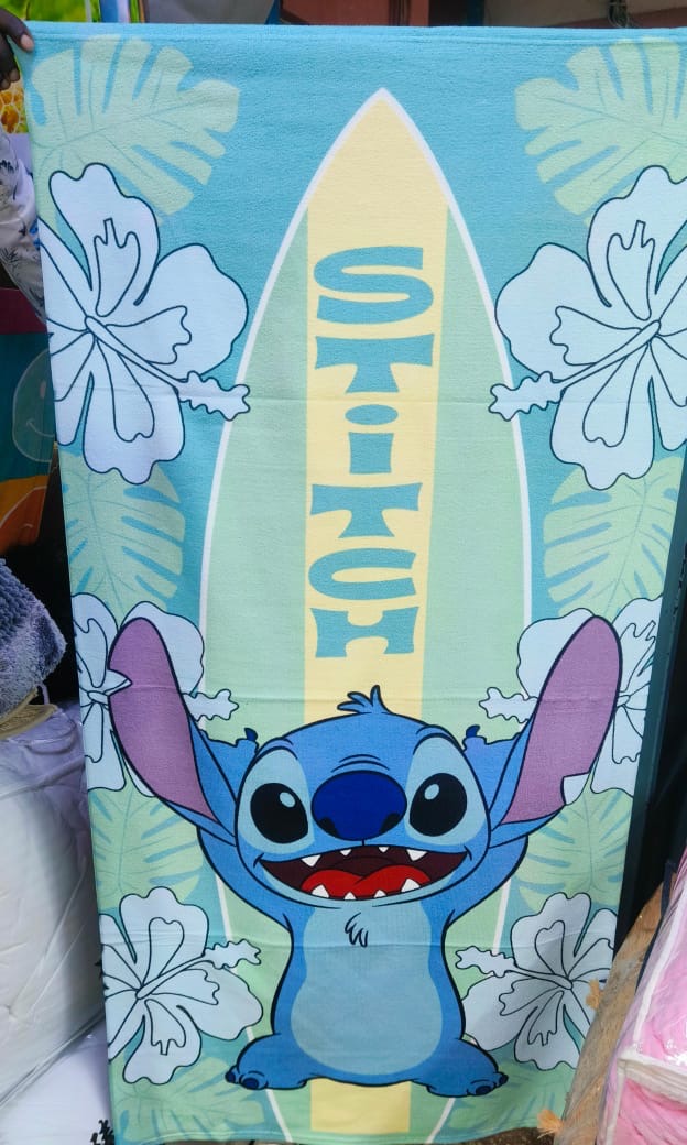 Cartoon themed towels