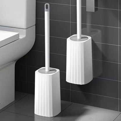 Wall mounted high quality toilet cleaning brush set with holder