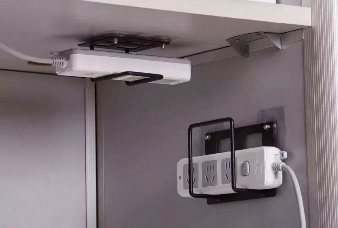 Wall-Mounted Router & Storage Rack