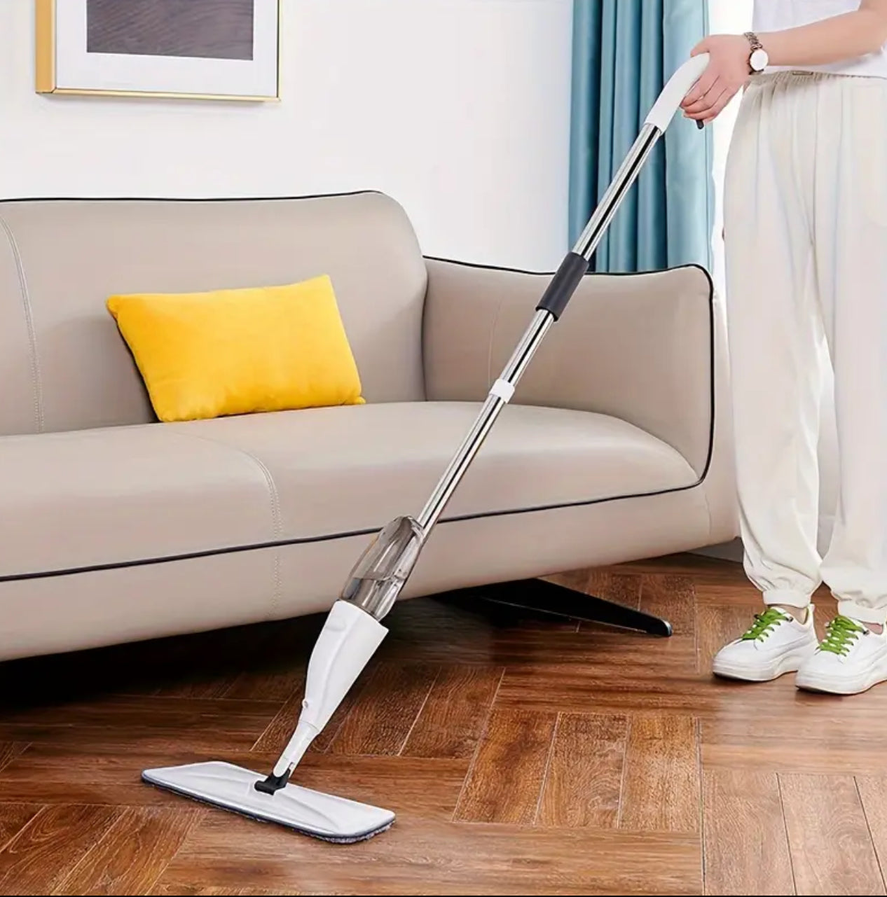 Spray Mop with 360 Degree Handle Mop