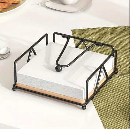 FLAT metallic napkin holder