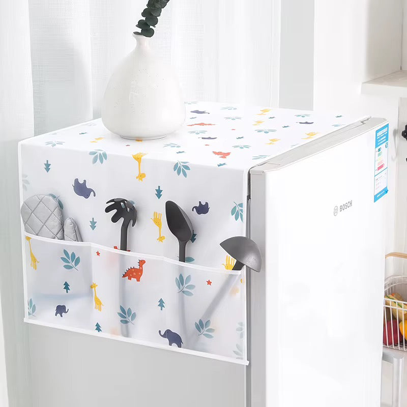 Waterproof and dust proof fridge cover