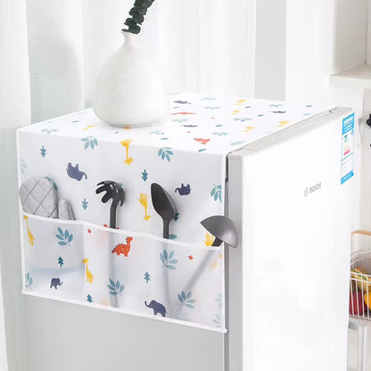 Waterproof and dust proof fridge cover