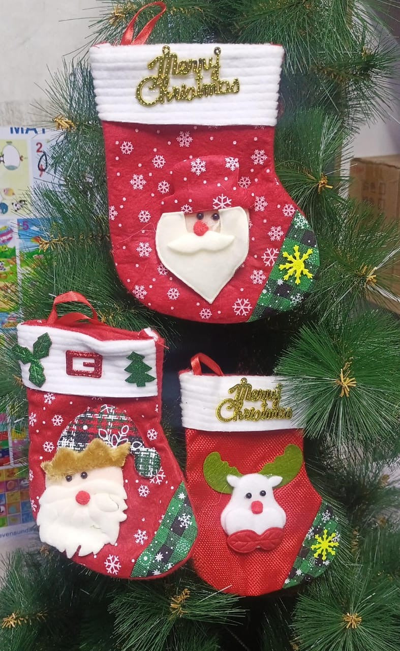 3pcs Christmas socks