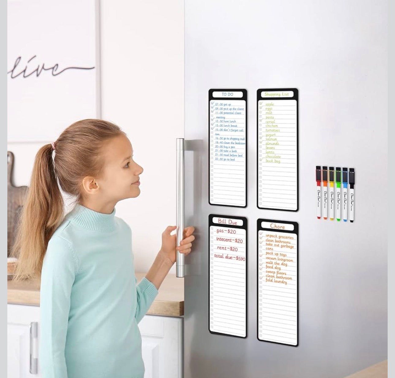 High Quality Magnetic Dry Erase Board List