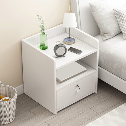 Mini Bedroom modern Bedside storage with locker