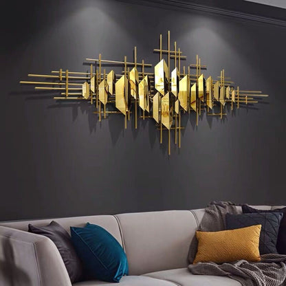 Modern metallic Wall Hanging Decoration,Wall art