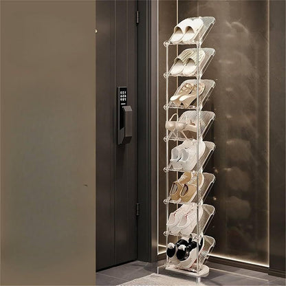 8 tier strong  acrylic shoe rack
