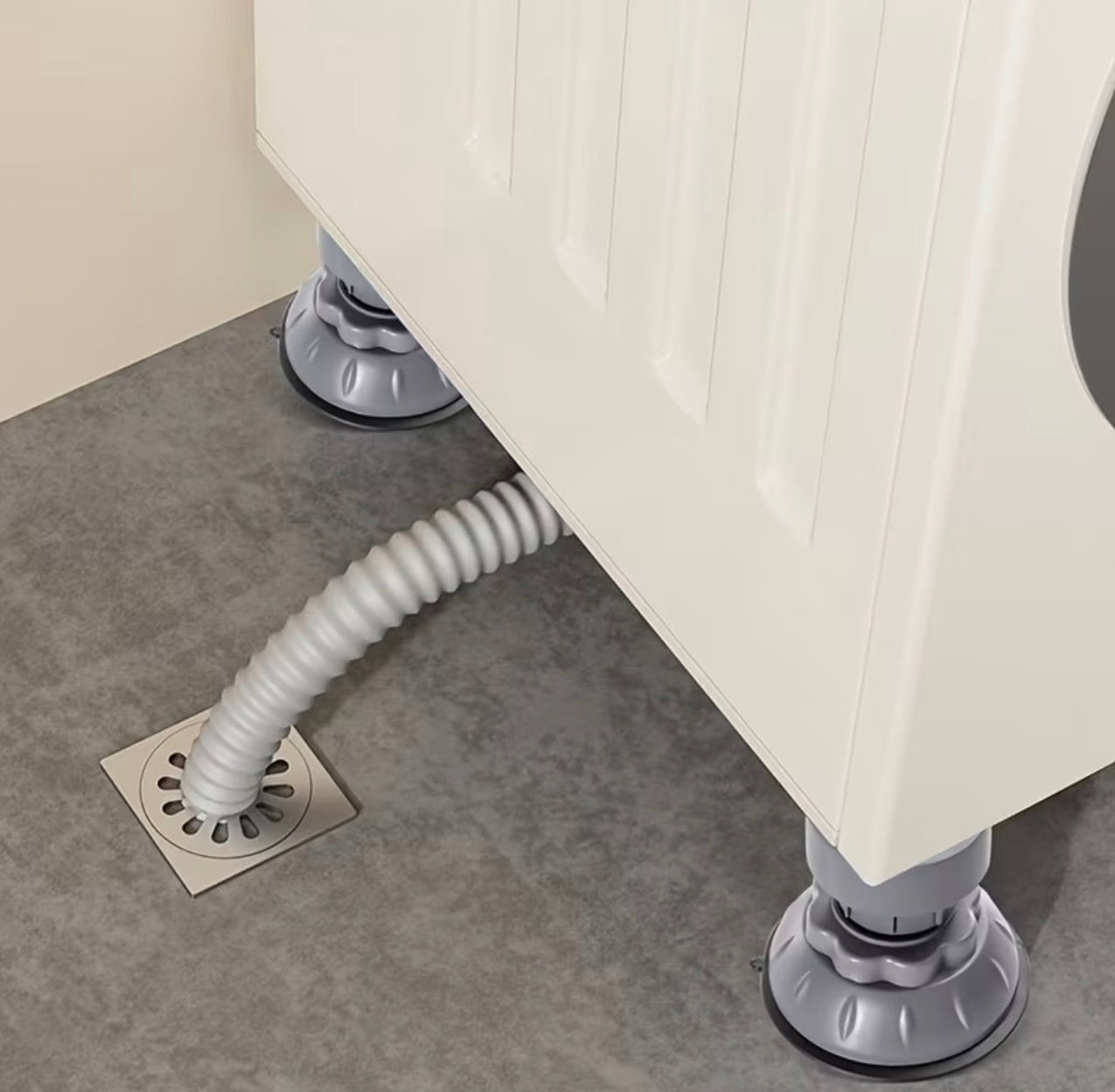 Heavy duty antivibration pads 
Adjustable