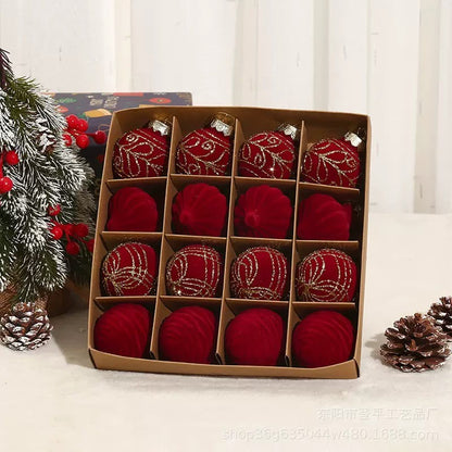 16 piece 6cm Christmas balls