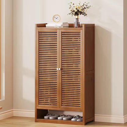 Bamboo Shoe Cabinet