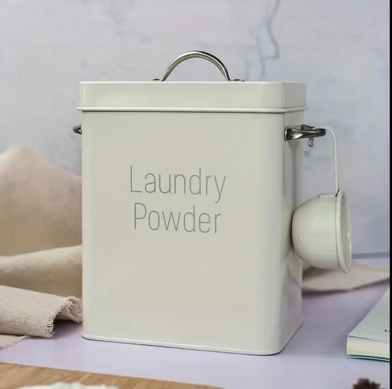 Laundry Powder Tin
