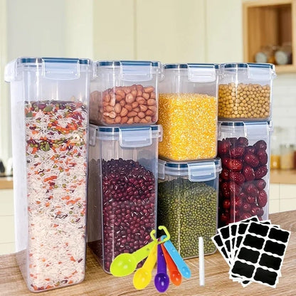 7pcs Food/Pantry Storage Containers