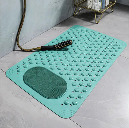 Quality antslip bathroom mats with scrub