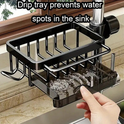 Faucet Drain Rack Kitchen Sink Organizer