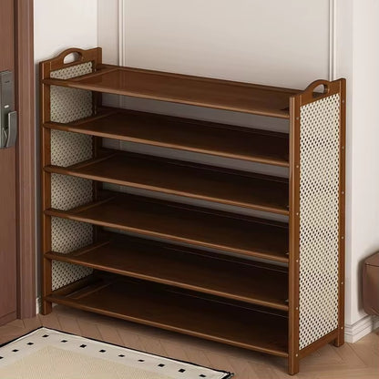 6 Layer Bamboo shoe rack