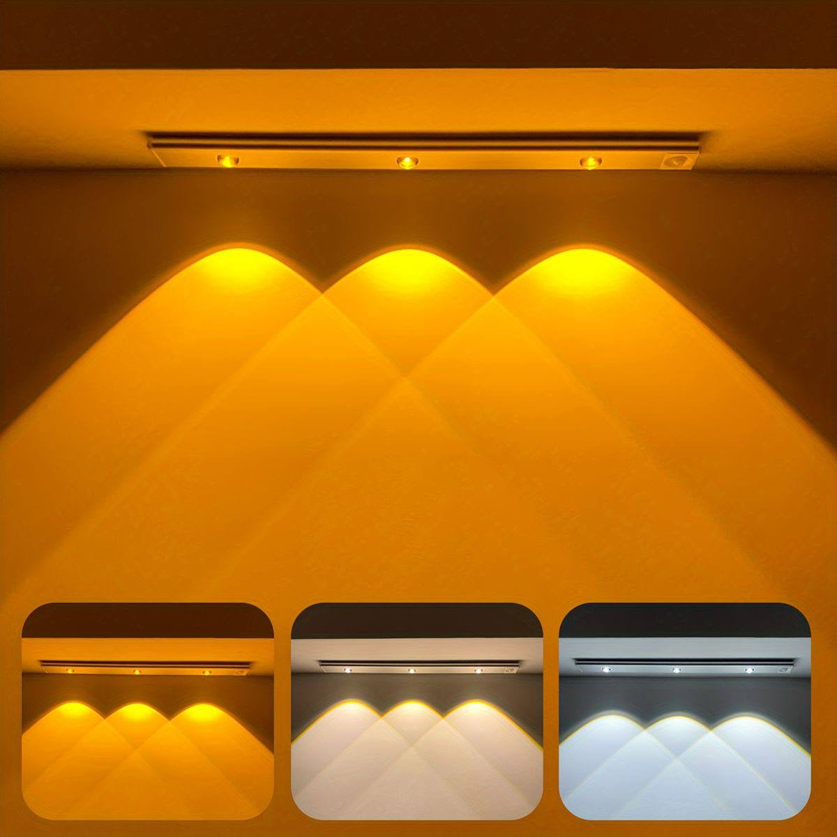 Usb Rechargeable LED Smart Motion Sensor Light Strip / Under Cabinet Lighting strip