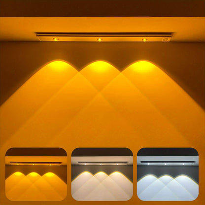 Usb Rechargeable LED Smart Motion Sensor Light Strip / Under Cabinet Lighting strip