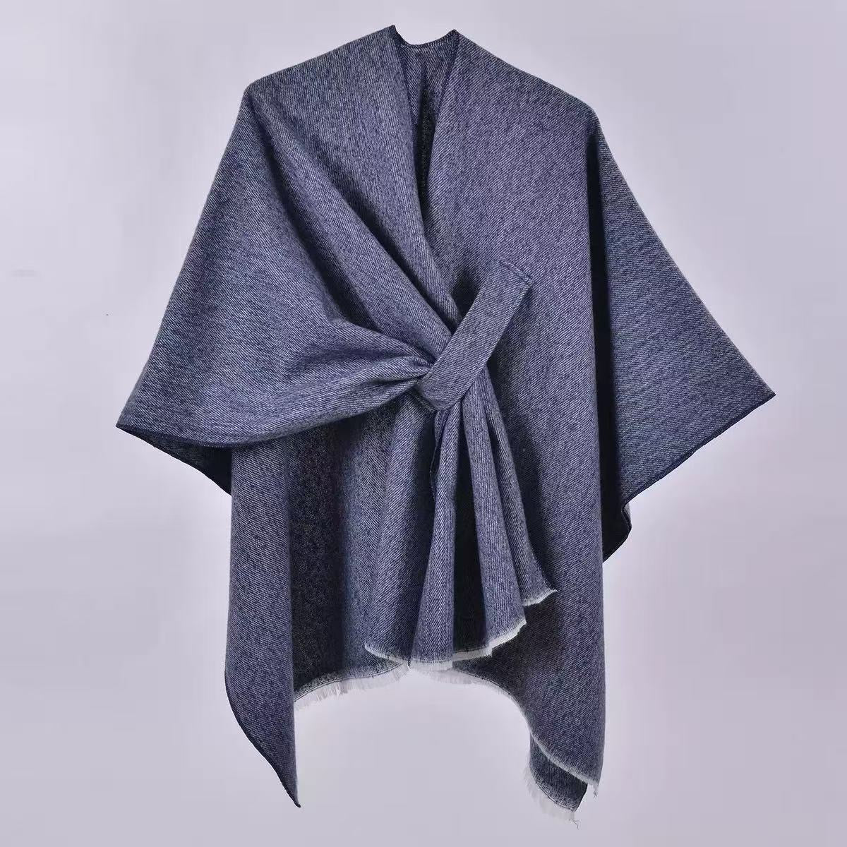 Wrap me up_belted shawl/poncho