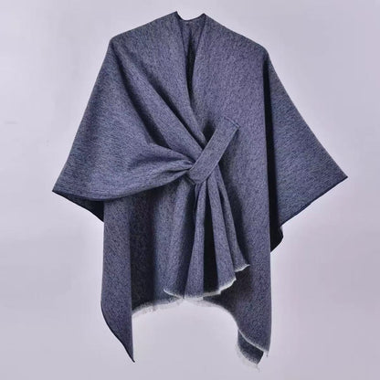 Wrap me up_belted shawl/poncho