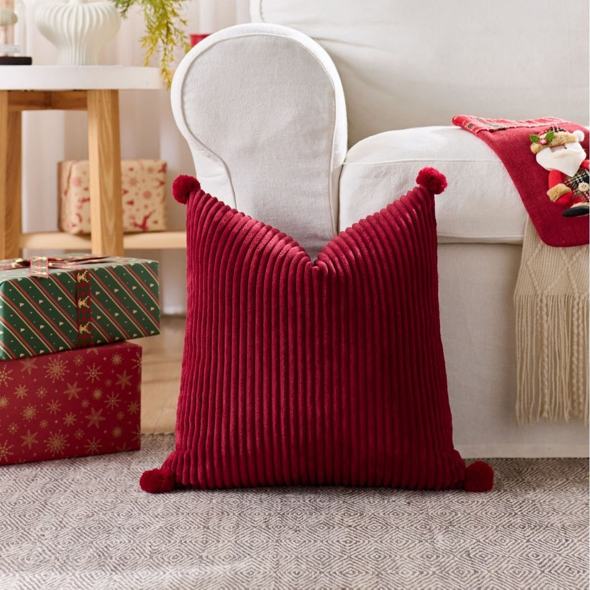 PREMIUM VELVET CHRISTMAS CUSHION COVER!