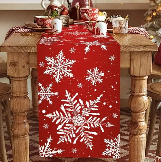 Christmas themed table runners.