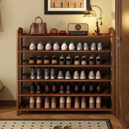 5 Layer Bamboo shoe rack