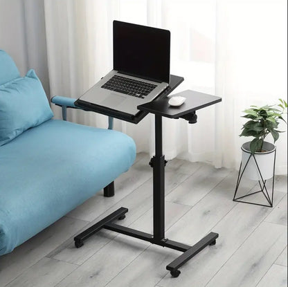 Laptop Stand,Movable Table, Height Adjustable Standing Desk