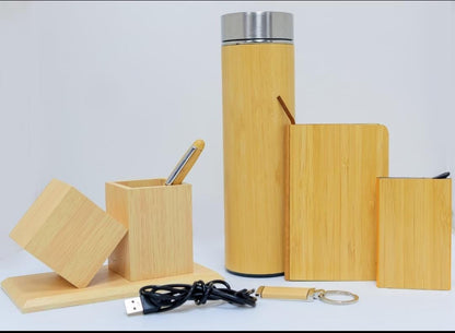 Wooden Executive 6 in 1 gift set