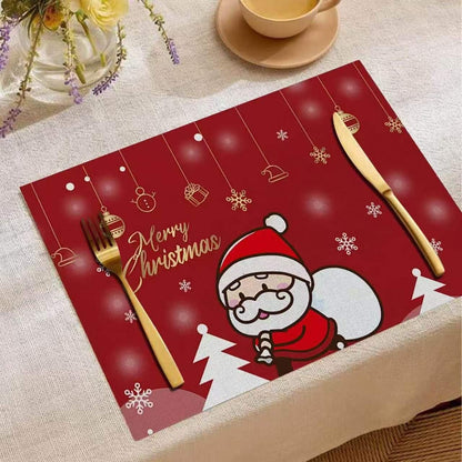 Christmas themed table placemats/table mats