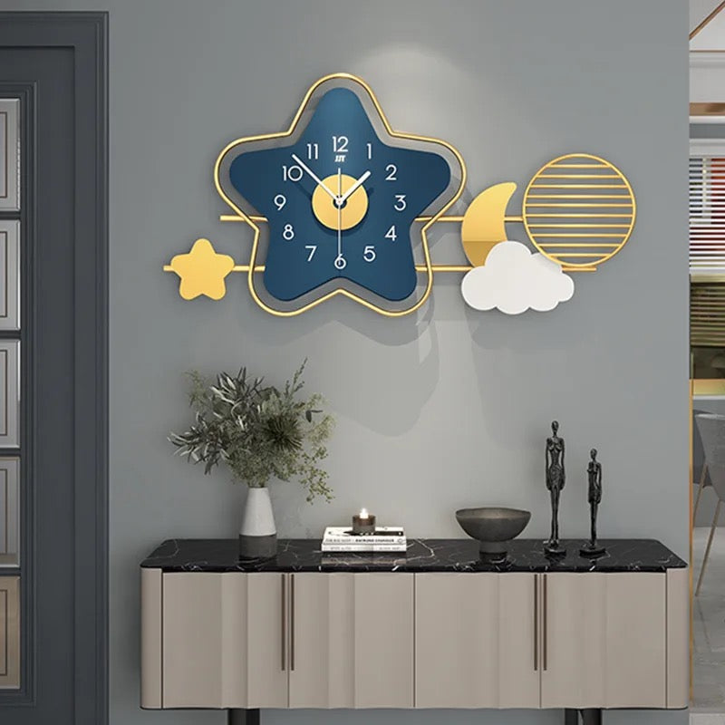 Creative Star Wall Clock