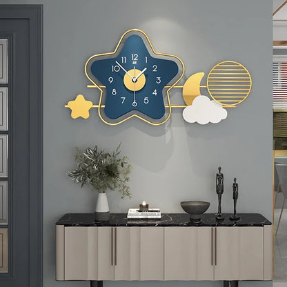 Creative Star Wall Clock