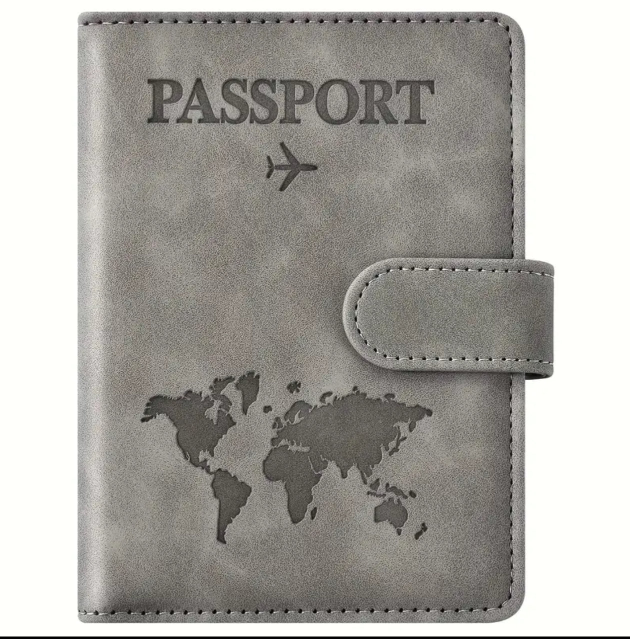 Travel Passport Holder with RFID Protection