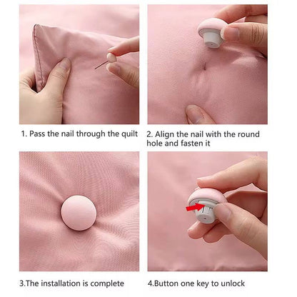 4pc BedSheet Quilt Clip Anti-Slip Blanket Buckles