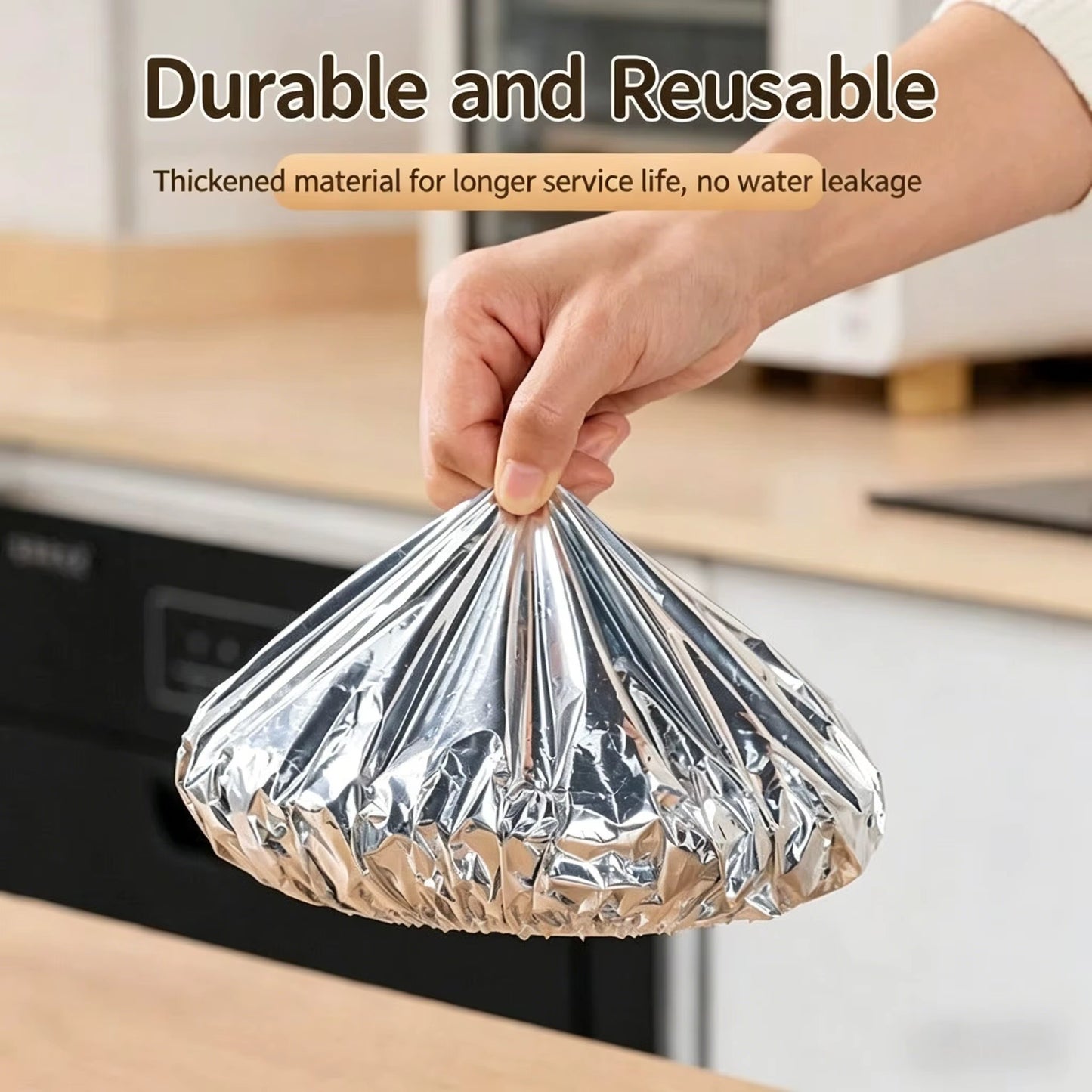 ReUsable 10pcs Aluminium film foil  food covers
